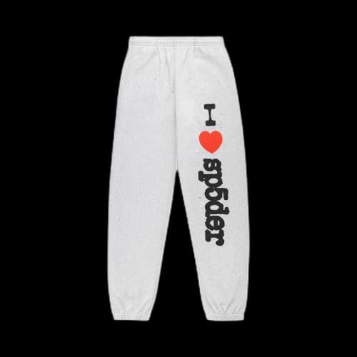 Sp5der Souvenir Sweatpant 'Heather Grey'