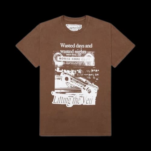 One Of These Days Lifting The Veil Tee 'Mustang Brown'