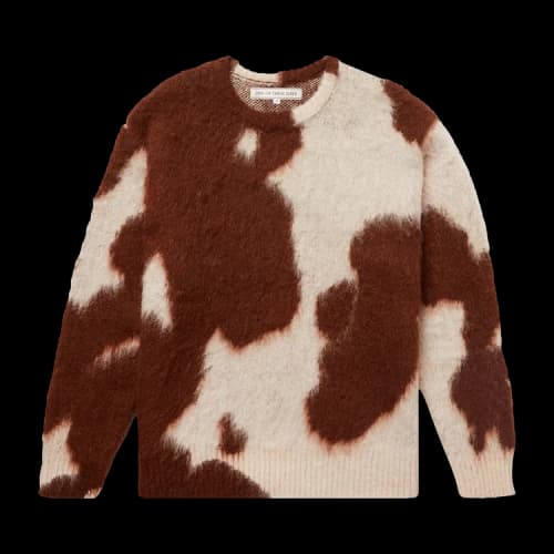One Of These Days Horse Coat Sweater 'Bone/Brown'