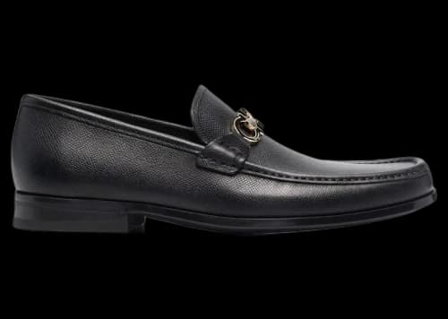 Ferragamo Ornament Slip-On Black