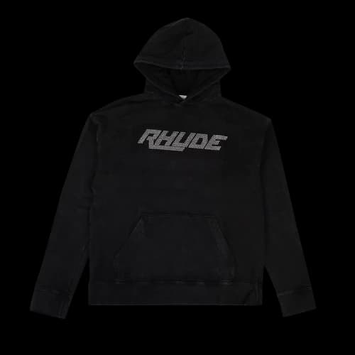Rhude Swarovsky Hoodie 'Black'