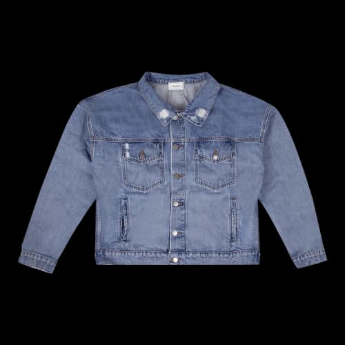 Rhude Denim Vintage Trucker Jacket 'Blue'