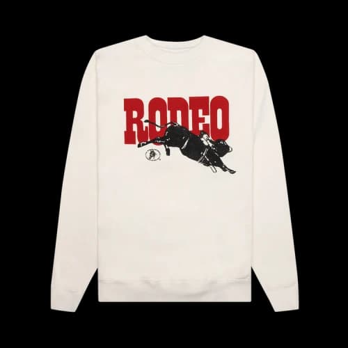 One Of These Days Go Rodeo Crewneck 'Bone'