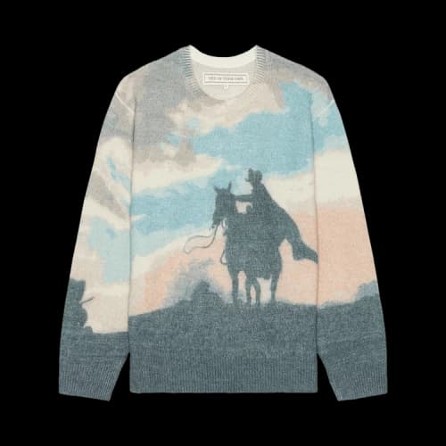 One Of These Days Stayed Away Knit Sweater 'Multicolor'
