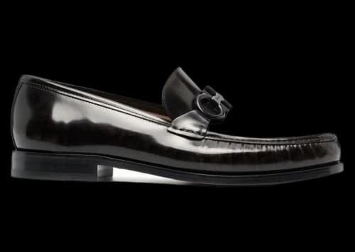 Ferragamo Gancini Horsebit Loafers Brown