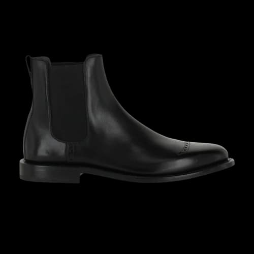 Ferragamo Romeo Chelsea Boot - Extra Wide Width 'Black'
