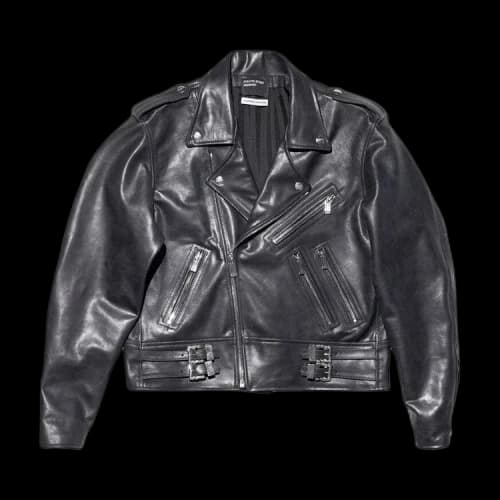 Enfants Riches Déprimés Rose Buckle Moto Jacket 'Black'