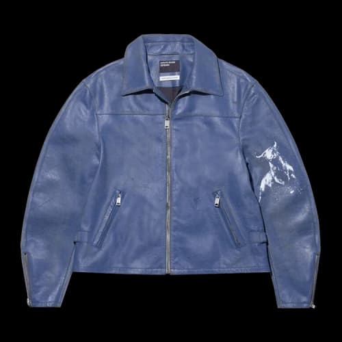 Enfants Riches Déprimés Spanish Elegy Moto Jacket 'Blue'