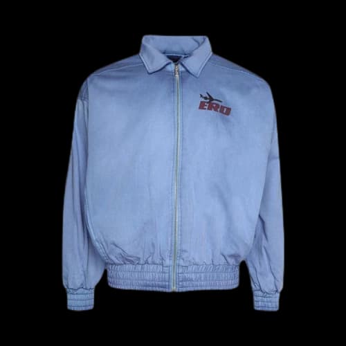 Enfants Riches Déprimés Death In Flight Zip Jacket 'Sun Faded Blue'