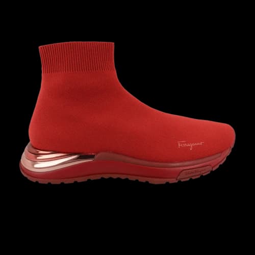 Ferragamo Ninette Sock Sneakers Red (Women's)