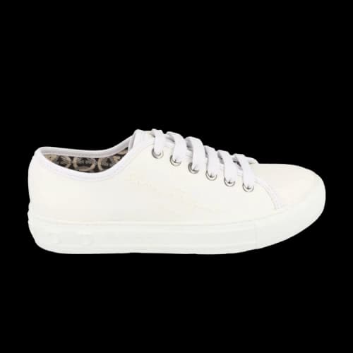 Ferragamo Mediterranean Low-Top White (Women's)