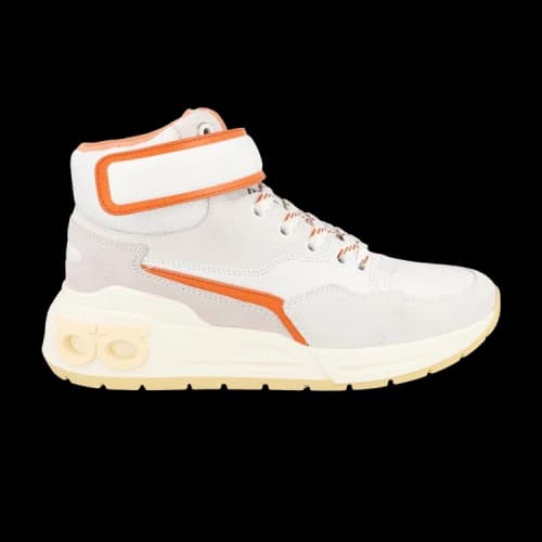 Ferragamo Cosma High-Top Sneakers Orange (Women's)