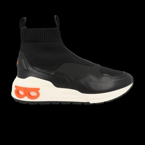 Ferragamo Cosma Sock High-Top Sneakers Black (Women's)