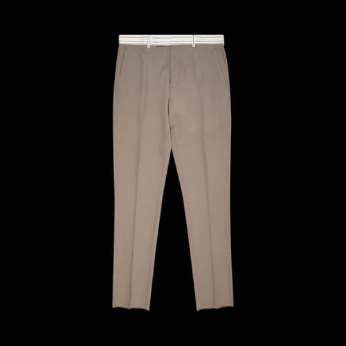 Dior Trousers With Branded Belt 'Purple'