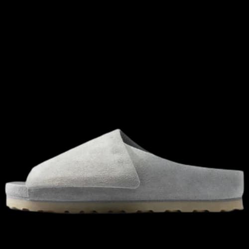 Birkenstock x Fear of God Los Feliz Suede Leather Narrow Fit Sandals 'Cement'