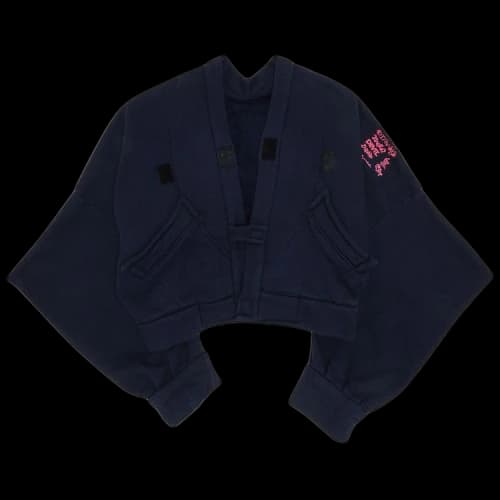 Vintage Vivienne Westwood Worlds End Keith Haring Devil Sweatshirt 'Blue'