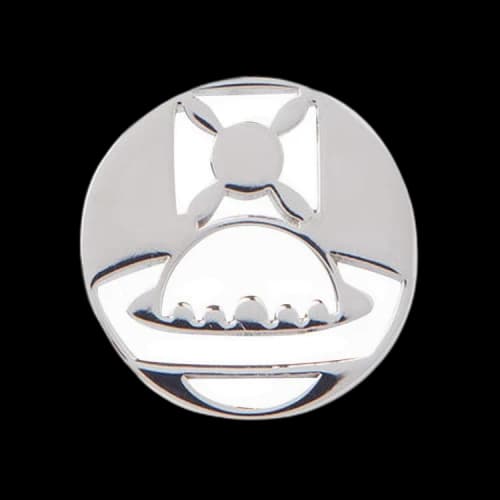 Vivienne Westwood Brutus Single Stud Earring 'Silver'