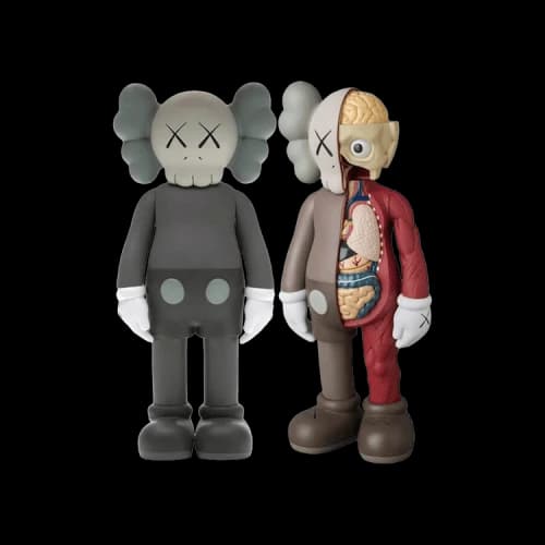 KAWS Companion Flayed & Companion Open Edition Vinyl Figure 'Brown'