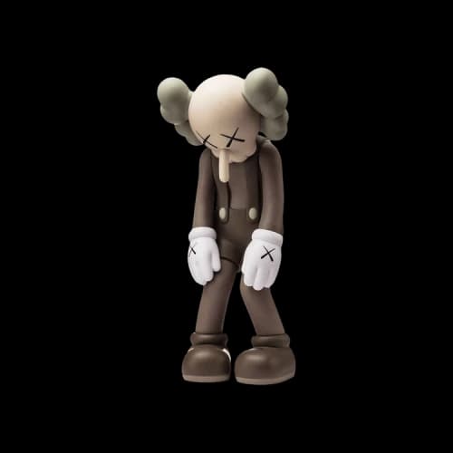 KAWS Small Lie Companion Vinyl Figure 'Brown'