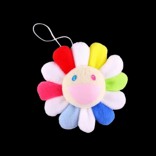 Takashi Murakami Flower Plush Pin 'Multicolor'