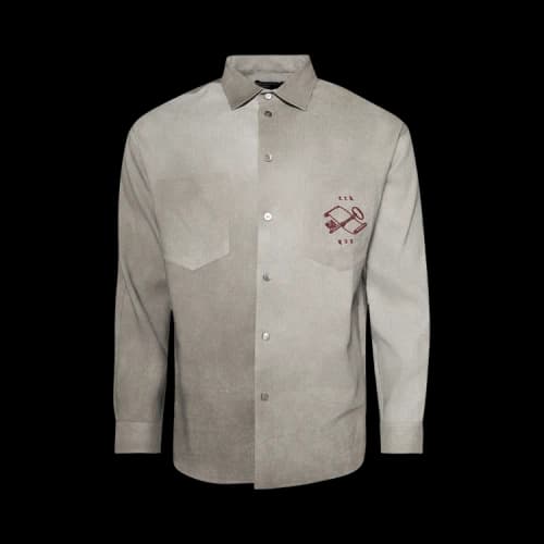 Enfants Riches Déprimés Artist Button Down Shirt 'Griege'