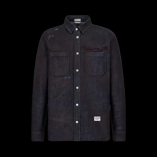 Dior x Cactus Jack Overshirt 'Blue'