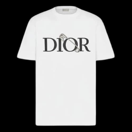DIOR Knitted Crewneck Short Sleeve For Men White