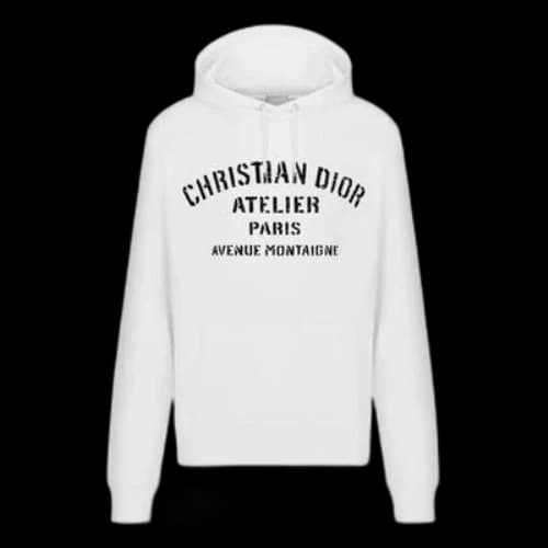 DIOR Casual Alphabet White