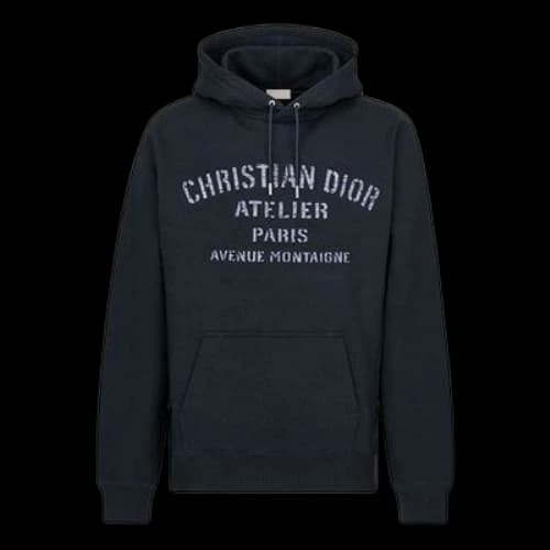 DIOR Casual Alphabet Navy Blue