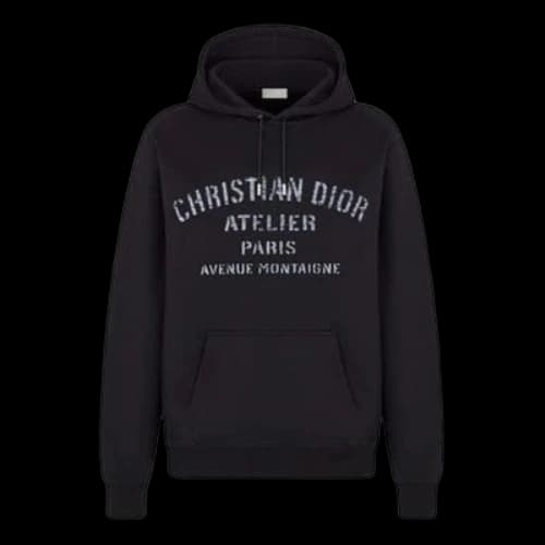 DIOR Casual Alphabet Black