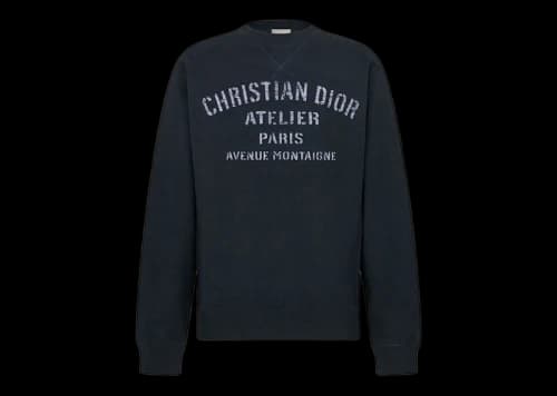 Dior "Christian Dior Atelier" Sweatshirt Navy