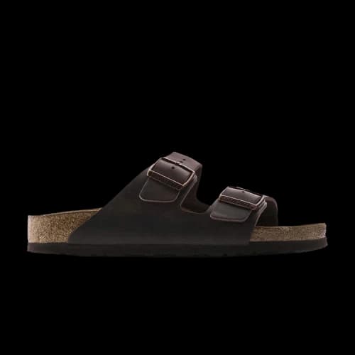 Birkenstock Arizona Soft Footbed Oiled Leather Narrow Fit 'Habana'