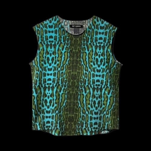 Raf Simons Kinetic Youth Leopard Top 'Multi'