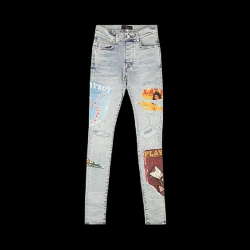 Amiri Playboy Jeans 'Blue'