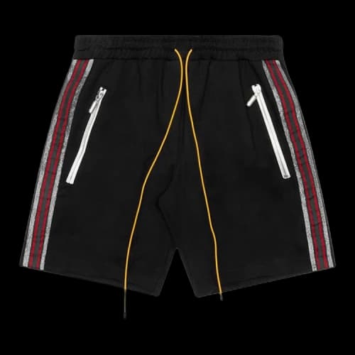 Rhude Traxedo Shorts 'Black/Red'