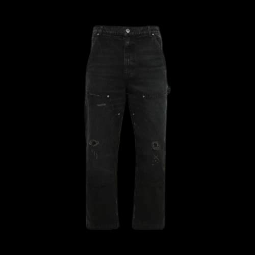 Enfants Riches Déprimés Double Knee Paint Pants 'Black'