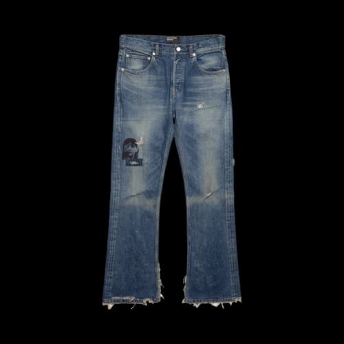 Enfants Riches Déprimés Only Son Bruised Jeans 'Patched Deep Blue'