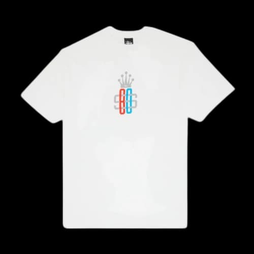 Stussy 80 Crown Tee 'White'