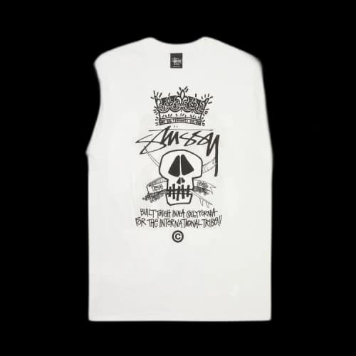 Stussy Built Tough Collyfornia Tee 'White'