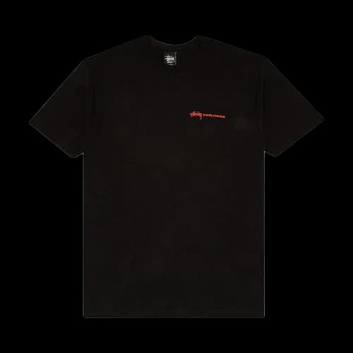 Stussy Go Live Stoopid Large Tee 'Black'