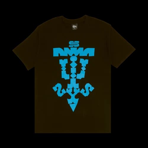 Stussy Letman Tee 'Black'