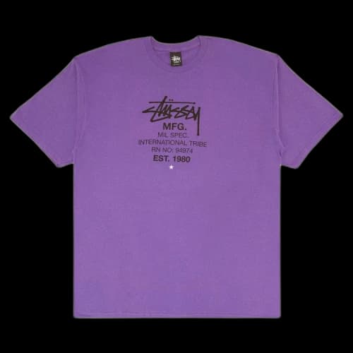 Stussy MFG International Tribe Tee 'Purple'