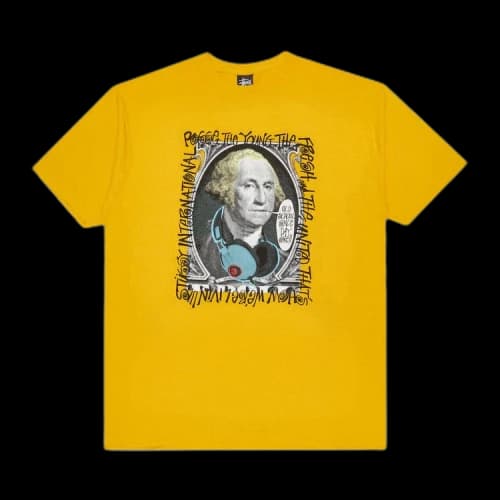 Stussy Posse The Young The Frost Tee 'Yellow'