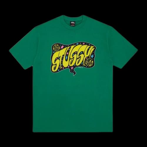 Stussy x Peter Bagge Tee 'Green'