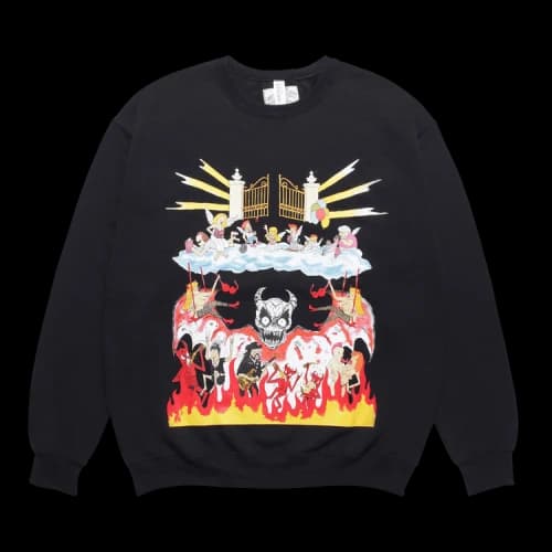 Wacko Maria Neckface Sweatshirt In Black