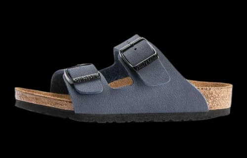 Birkenstock Synthetic Leather Kids' Slippers Marine Blue Narrow Kids'