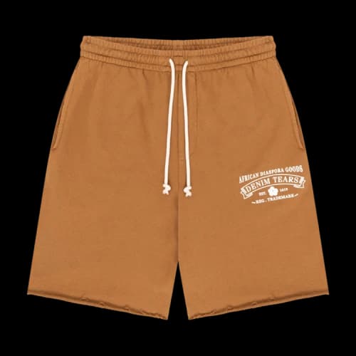 Denim Tears ADG Sweatshorts 'Washed Brown'