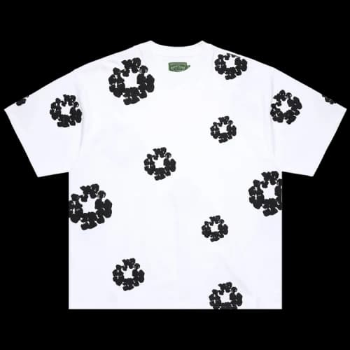 Denim Tears Cotton Wreath 2000s Tee 'White'
