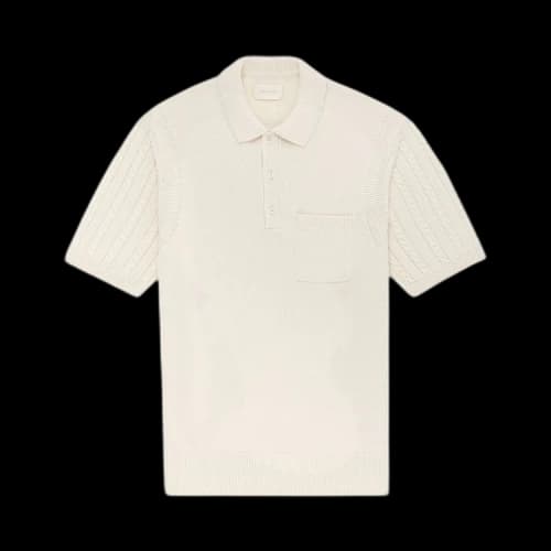 Aimé Leon Dore Short-Sleeve Knit Polo 'Parmesan'