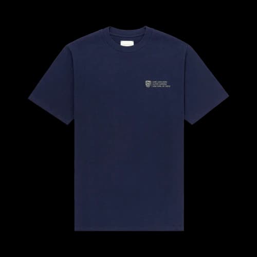 Aimé Leon Dore x Porsche 911SC Grille Badge T-Shirt 'Evening Blue'
